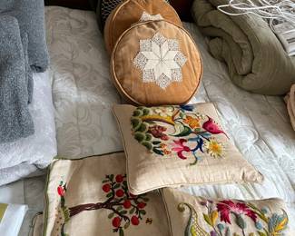 Vintage pillows