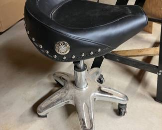 Super cool workshop stool