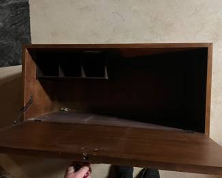 MCM drop down desk from a wall unit - we only have this one piece