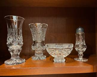 Waterford Society signed crystal