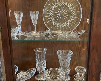 Waterford Society Crystal and other cut glass