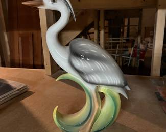 Porcelain bird figurine