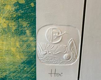 Hoi Lebadang lithographs - mid century signed and numbered - artist of Vietnamese / French background (1922-2015)