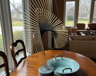 Curtis Jere signed sculpture 1991