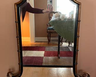 Beautiful chinoiserie / faux bamboo mirror