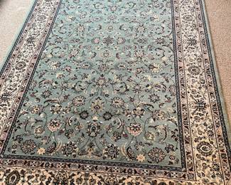 Karastan rug 5’9”.  9’