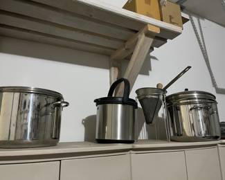 Large pots and pans