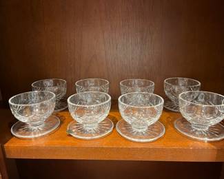 Waterford Lismore dessert compotes (8)