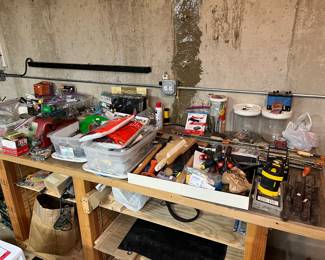 lots of tools - woodworking items