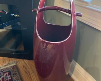 Asian style floor vase