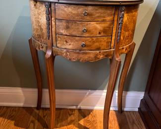 Petite French style side table