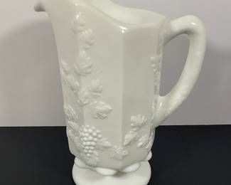Westmorland Milk Glass Pitcher