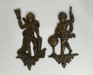 Antique Cast Bronze Appliques