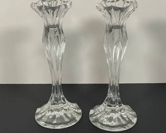 Glass Candle Sticks