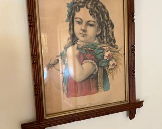 ANTIQUE VICTORIAN PICTURE