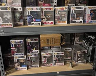Hundreds of Funko Pops