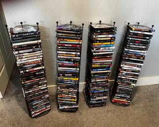 Lots and lots of DVDs