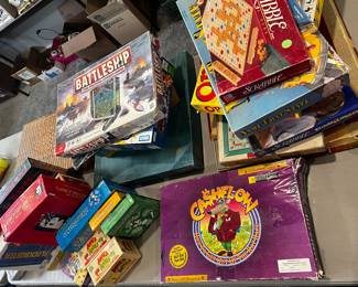Tons of board games some are very old