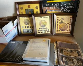 Coin and stamp collecting 