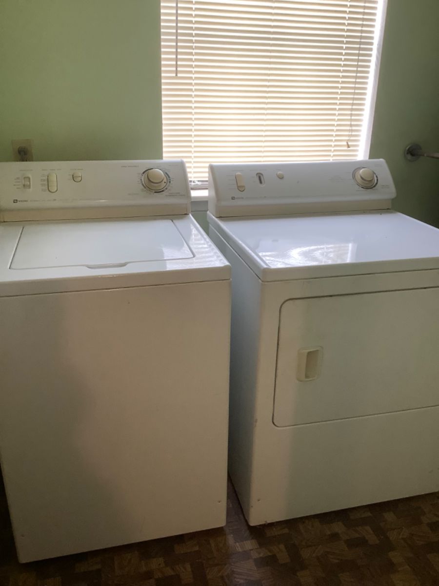 Maytag gas dryer and washer. 200.