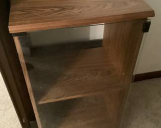 Record player cabinet 25.