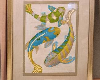 Paragon Jade Koi II by C. Zarris