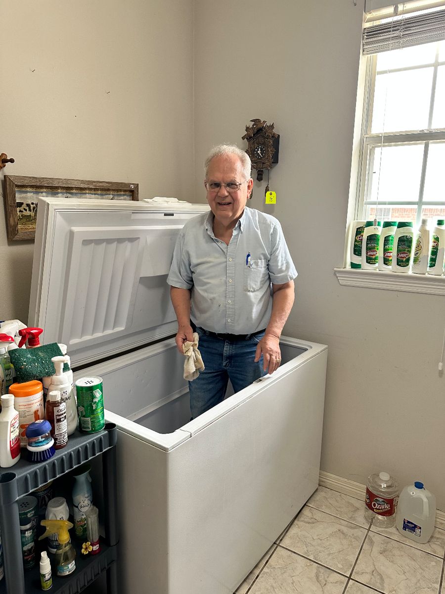 We have a MAN SIZE Freezer for you!
