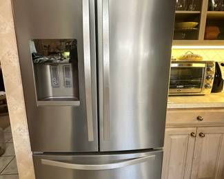 Whirlpool, Stainless Steel, Refrigerator, Still under Home Depot's Protection Plan.