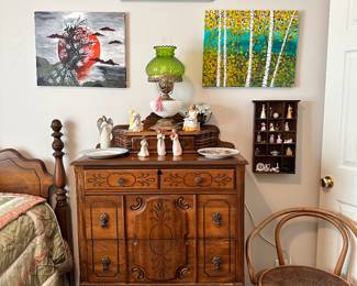Antique Chest of Drawers, Antique Armed, Hoop Chair