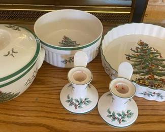 Christmas Tree Spode Oven To Table Dishes More