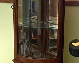 Corner Curio Cabinet