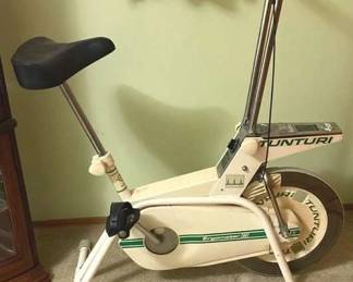 Vintage Finnish Made Tunturi Exercise Bike