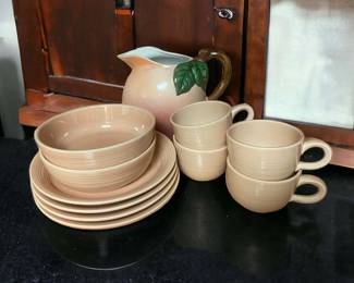 Fransiscan Dinnerware Peach Pitcher