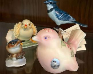 Figurines Signed Fenton, Irish Dresden Other