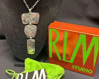 Sterling RLM Studio Necklace