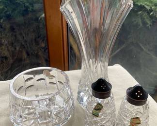 Waterford Crystal Salt Pepper Other Crystal Pieces