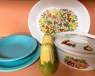 BIA Cordon Bleu Porcelain Caserole Wlid, Fiesta Plates More