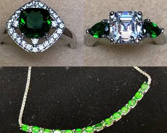 Jewelry Spinel, Ermerald or Chrome Diopside