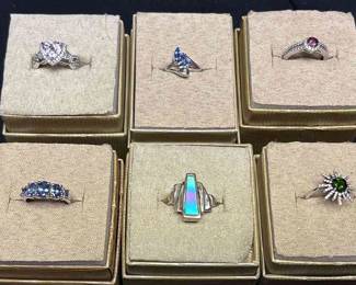 Pink Garnet Other Rings