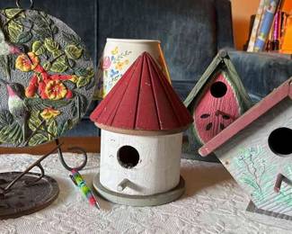 Audubon, White Swan Bird Houses