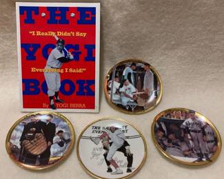 Sports Impressions Saturday Evening Post Cover Series Collectible Plates