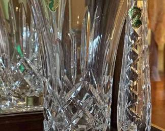 Two Waterford Crystal Vases