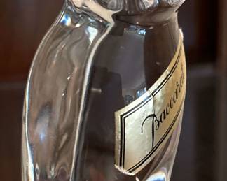Baccarat Crystal Owl