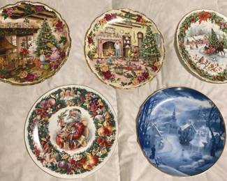 Royal Albert,royal Doulton And Artaffects Holiday Plates