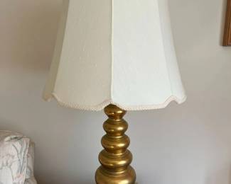 35 Gilt Ceramic Table Lamp X2min