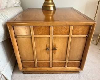 35 Vintage Drexel John Van Koert Meridian Storage Side Tablemin