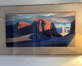 Contemporary print after Ed Mell.