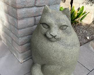 Zen fiberglass cat.