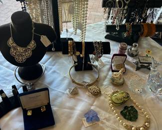 Jewelry, both fine and fun plus a good collection of Native American pieces.