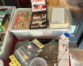 More fly fishing items.